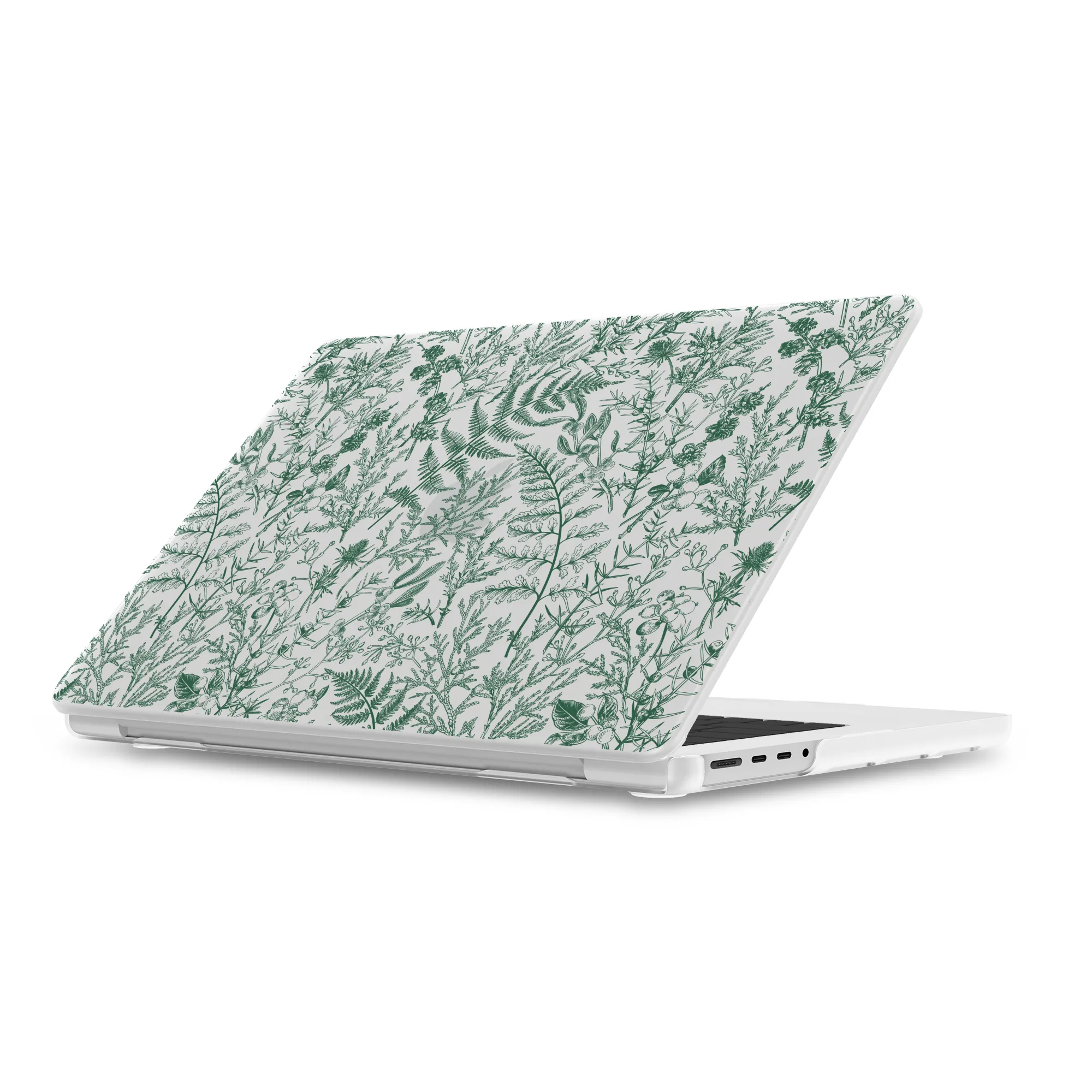 Sage Garden | Green Floral Laptop Shell - Image 20