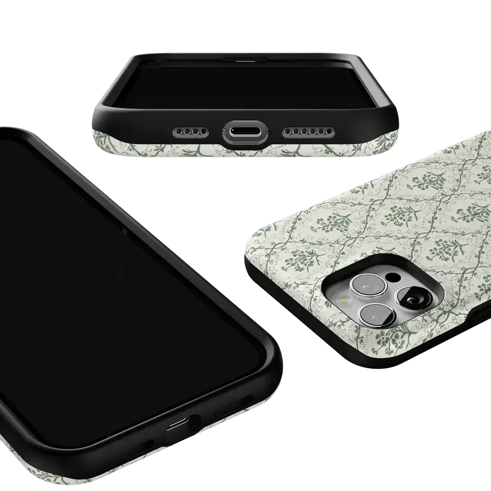 Sage Tapestry | Floral Vines Case - Image 102