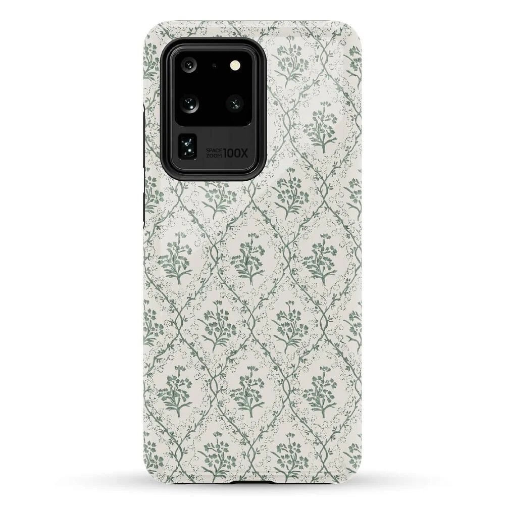 Sage Tapestry | Floral Vines Case - Image 126