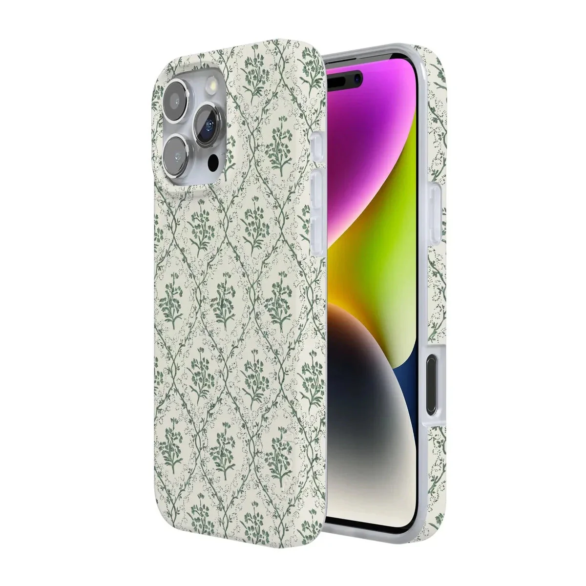 Sage Tapestry | Floral Vines Case - Image 164