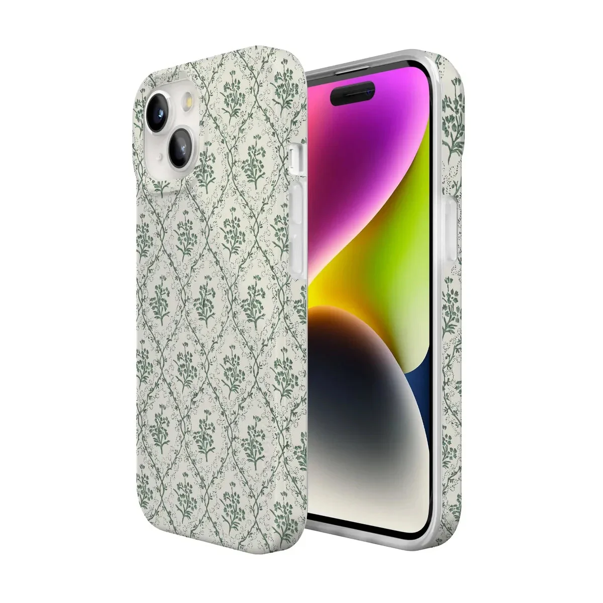 Sage Tapestry | Floral Vines Case - Image 174