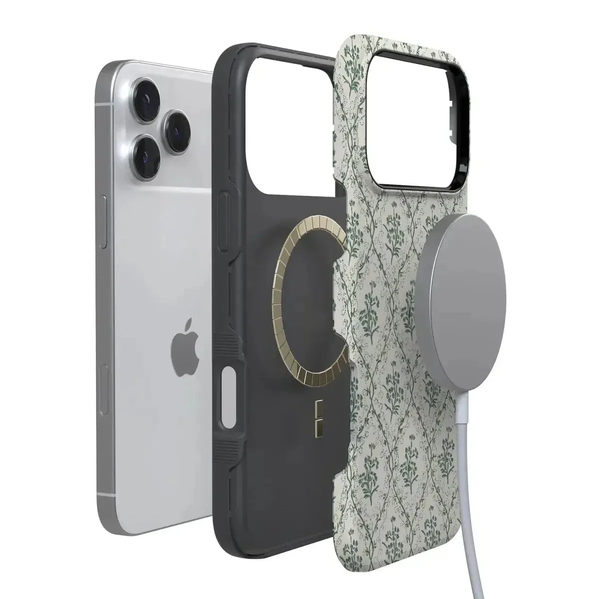 Sage Tapestry | Floral Vines Case - Image 3