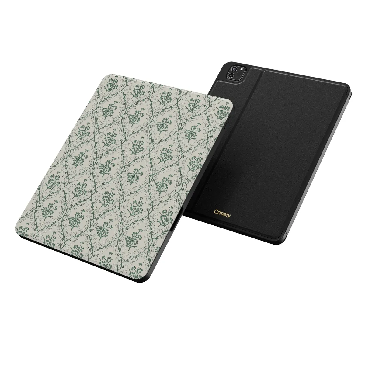 Sage Tapestry | Floral Vines iPad Case - Image 2