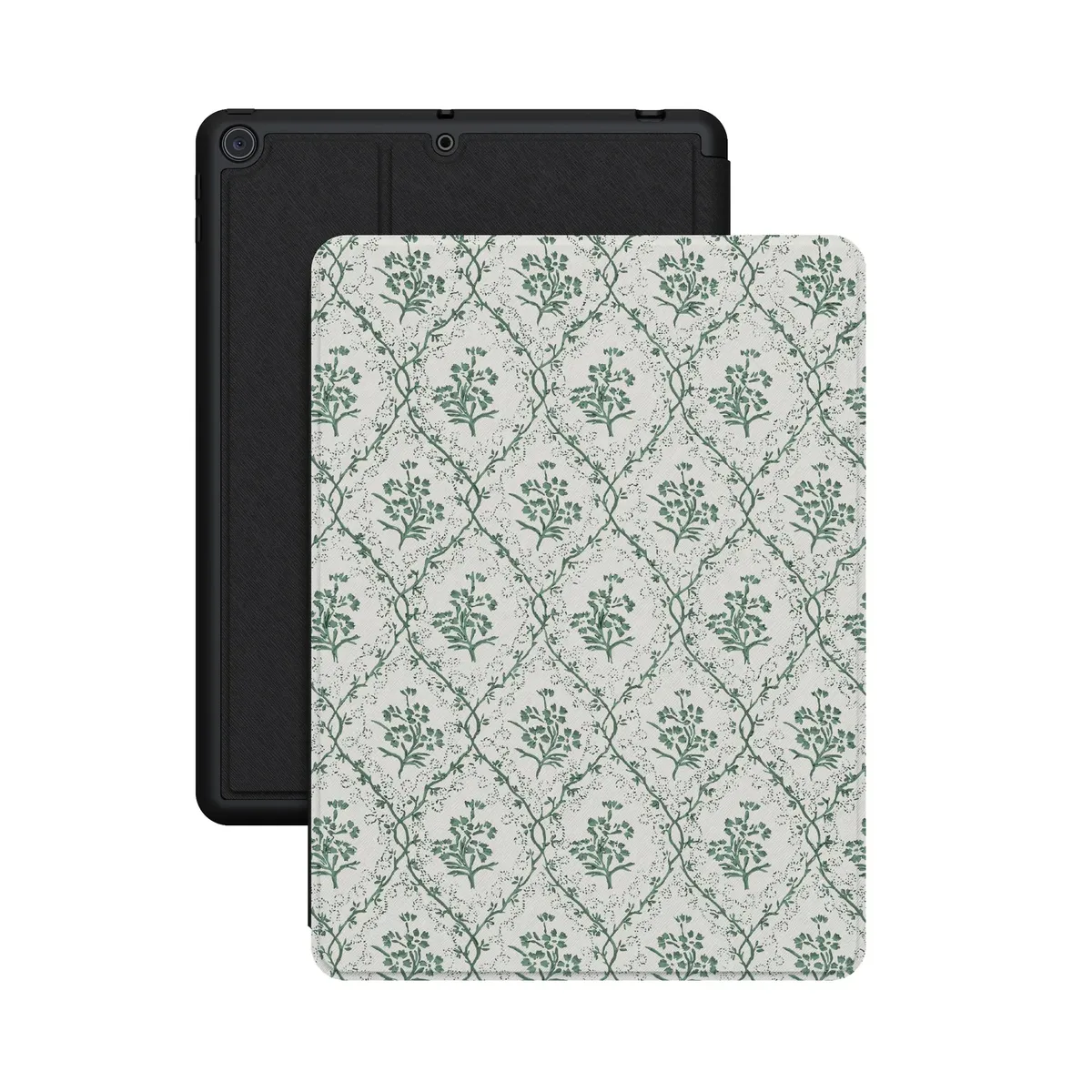 Sage Tapestry | Floral Vines iPad Case - Image 25