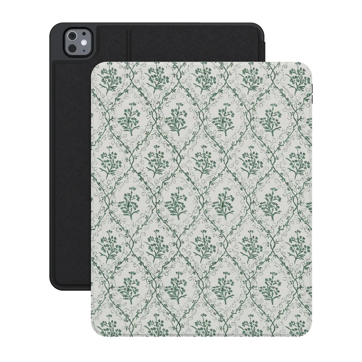 Sage Tapestry | Floral Vines iPad Case - Image 33