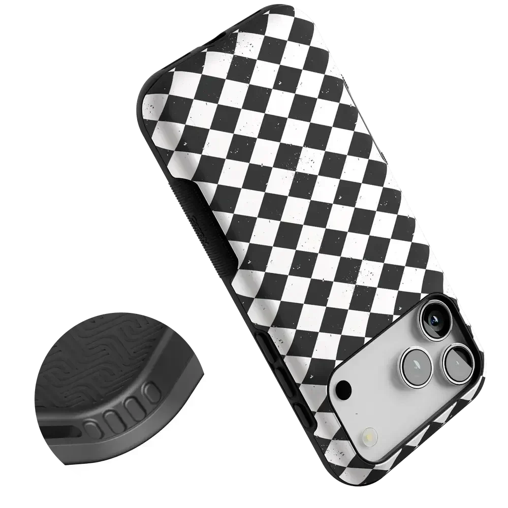 Salem's Hex | Black & White Checkered Case - Image 13