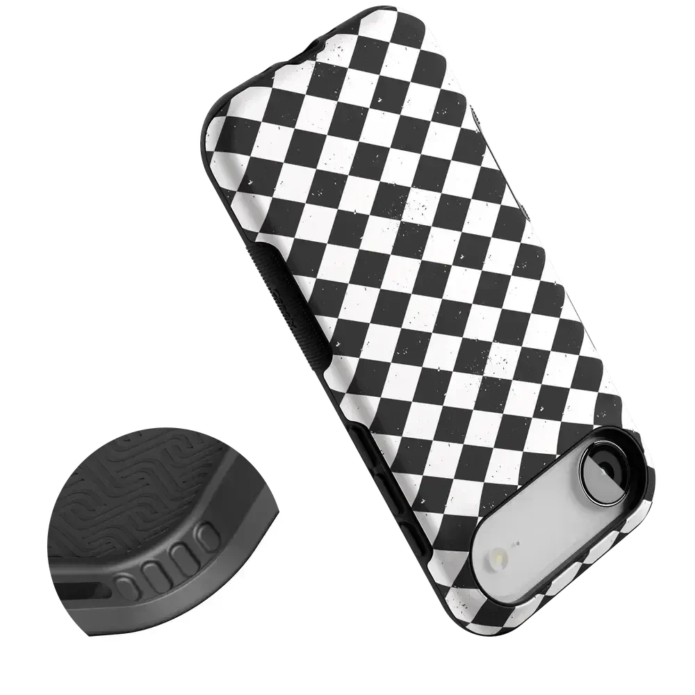 Salem's Hex | Black & White Checkered Case - Image 23