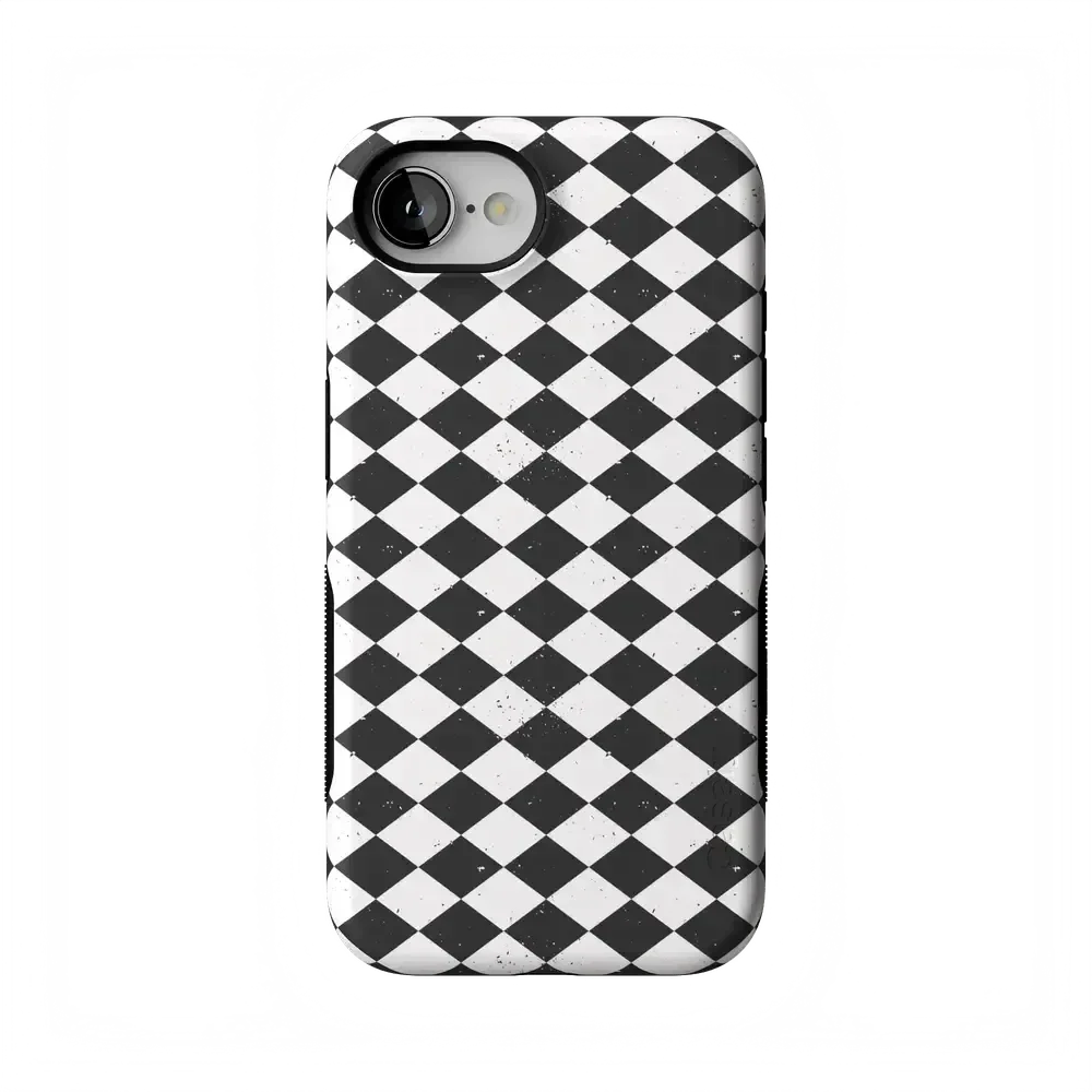 Salem's Hex | Black & White Checkered Case - Image 25