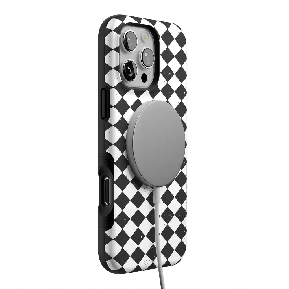 Salem's Hex | Black & White Checkered Case - Image 38