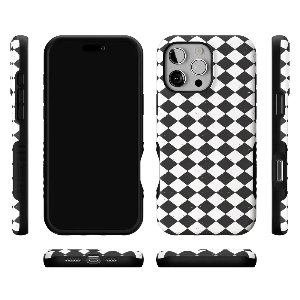 Salem's Hex | Black & White Checkered Case - Image 42