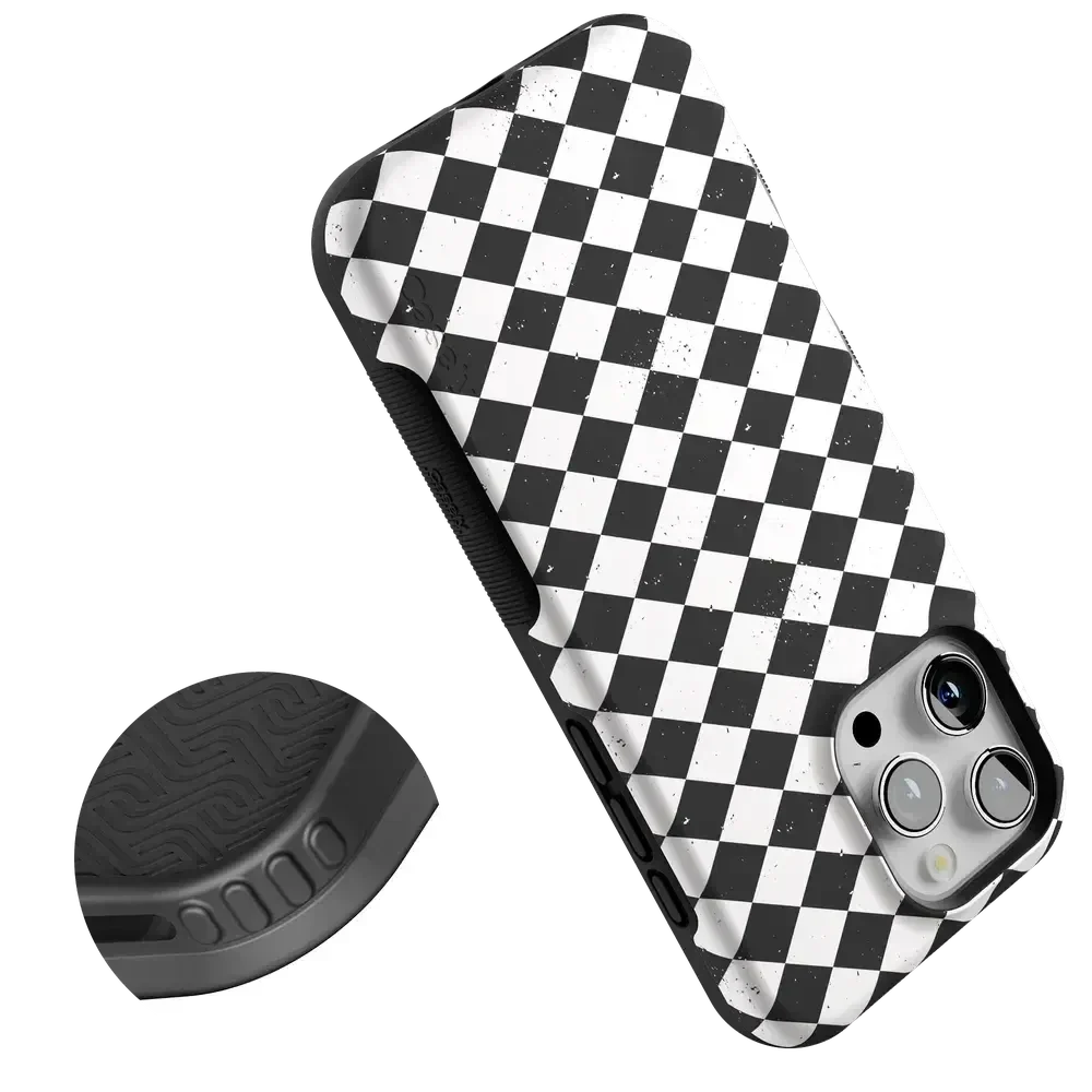 Salem's Hex | Black & White Checkered Case - Image 43