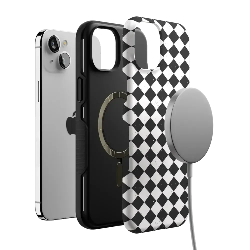 Salem's Hex | Black & White Checkered Case - Image 69
