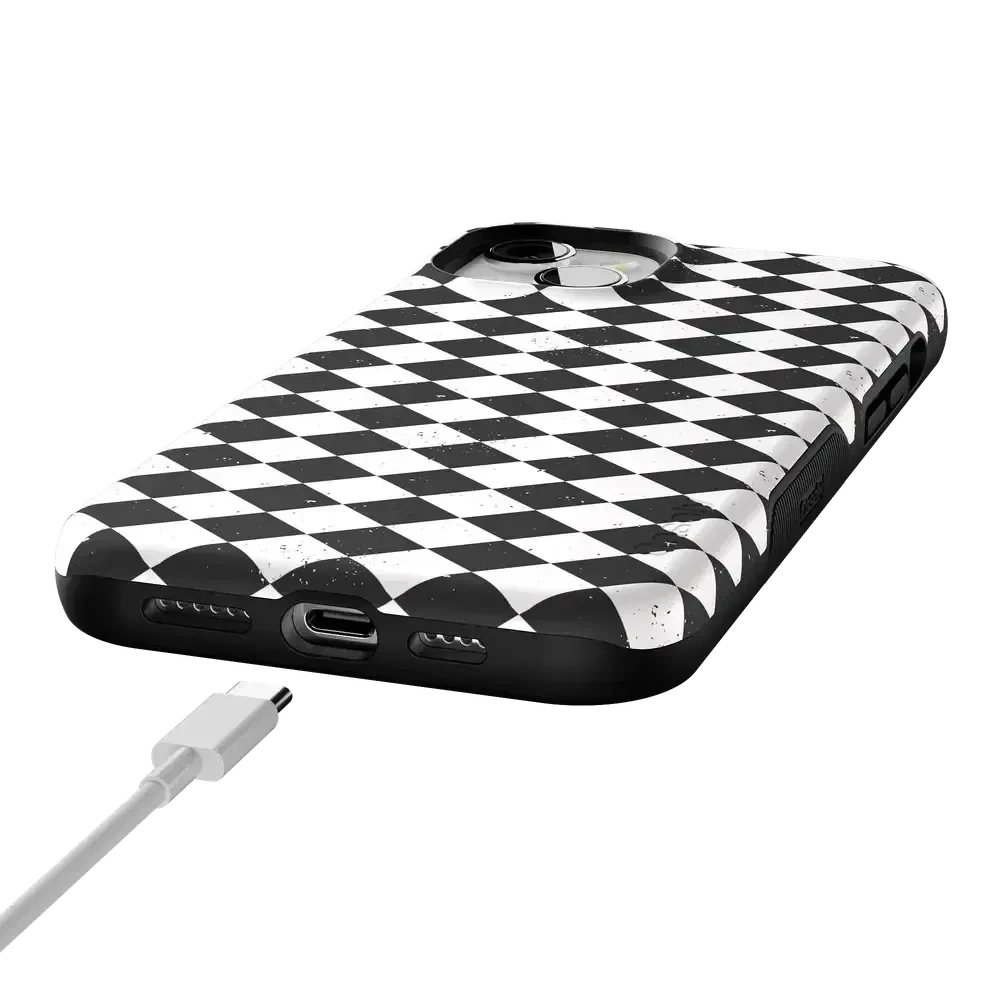Salem's Hex | Black & White Checkered Case - Image 70