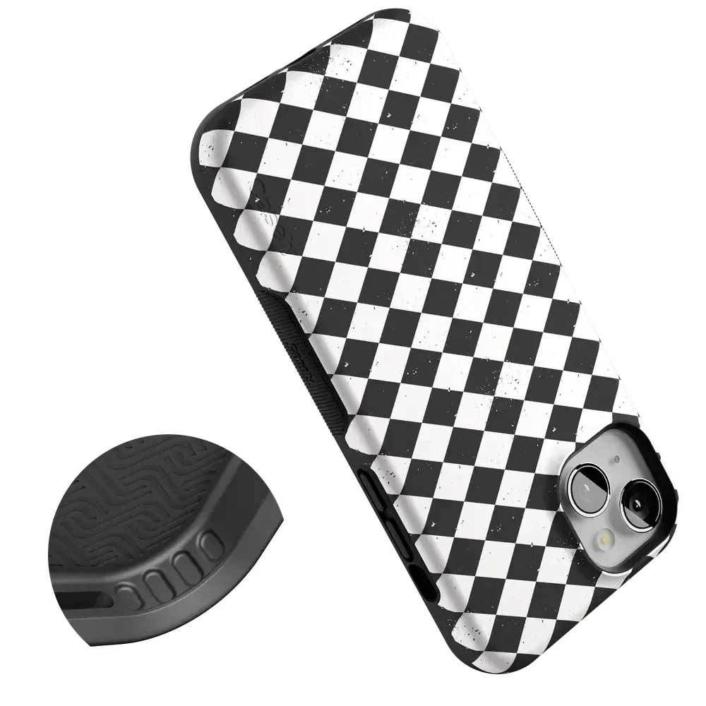 Salem's Hex | Black & White Checkered Case - Image 73