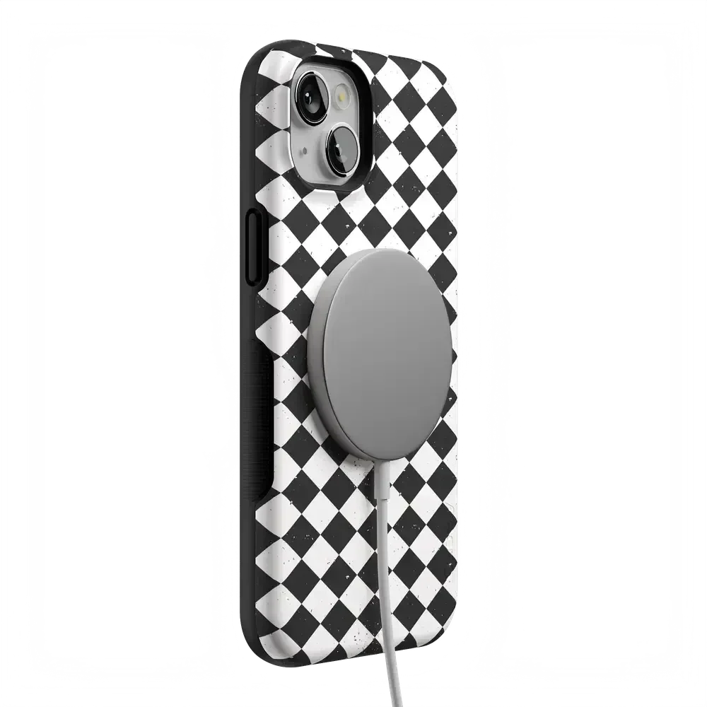 Salem's Hex | Black & White Checkered Case - Image 88