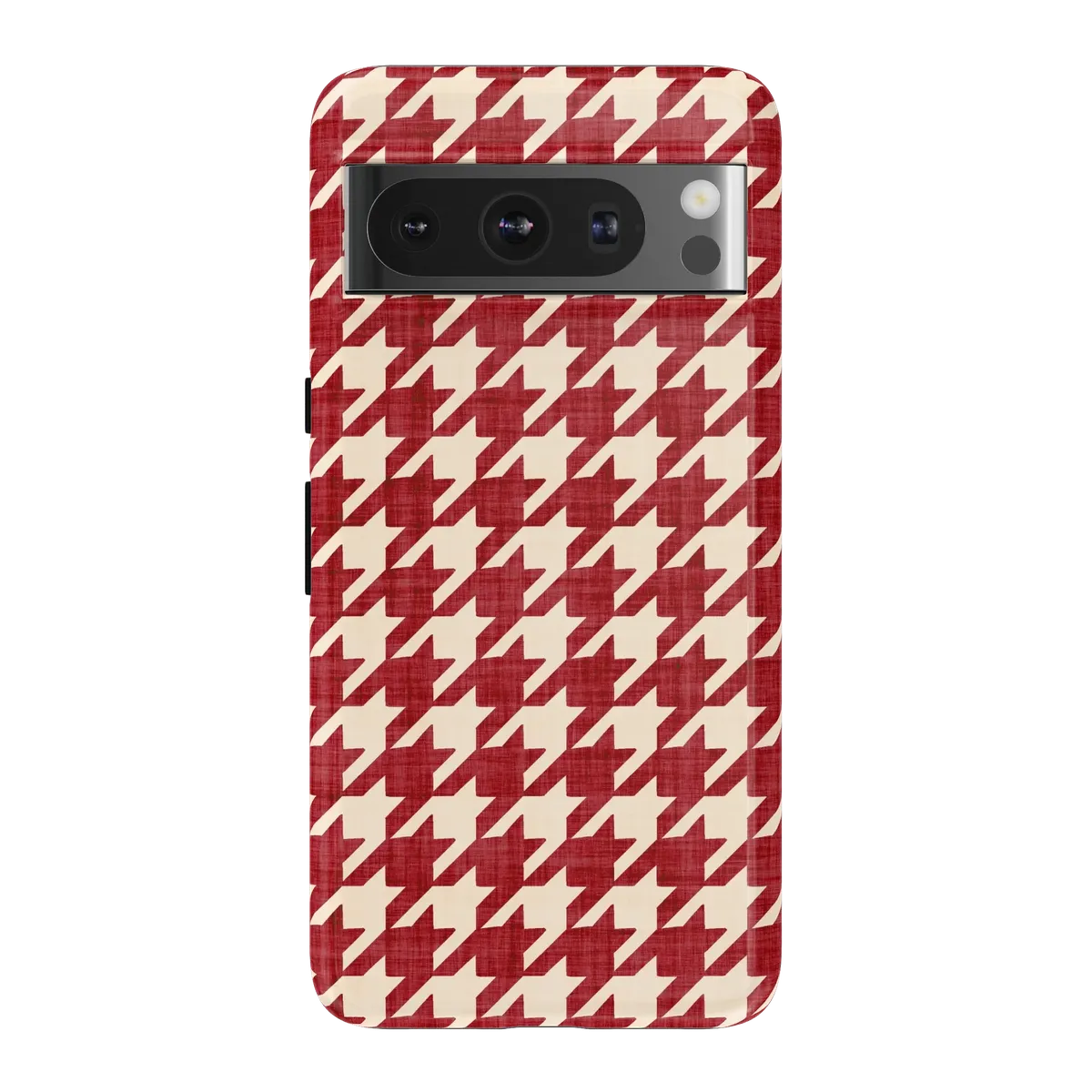 Scarlet Stitch | Red Houndstooth Case - Image 117
