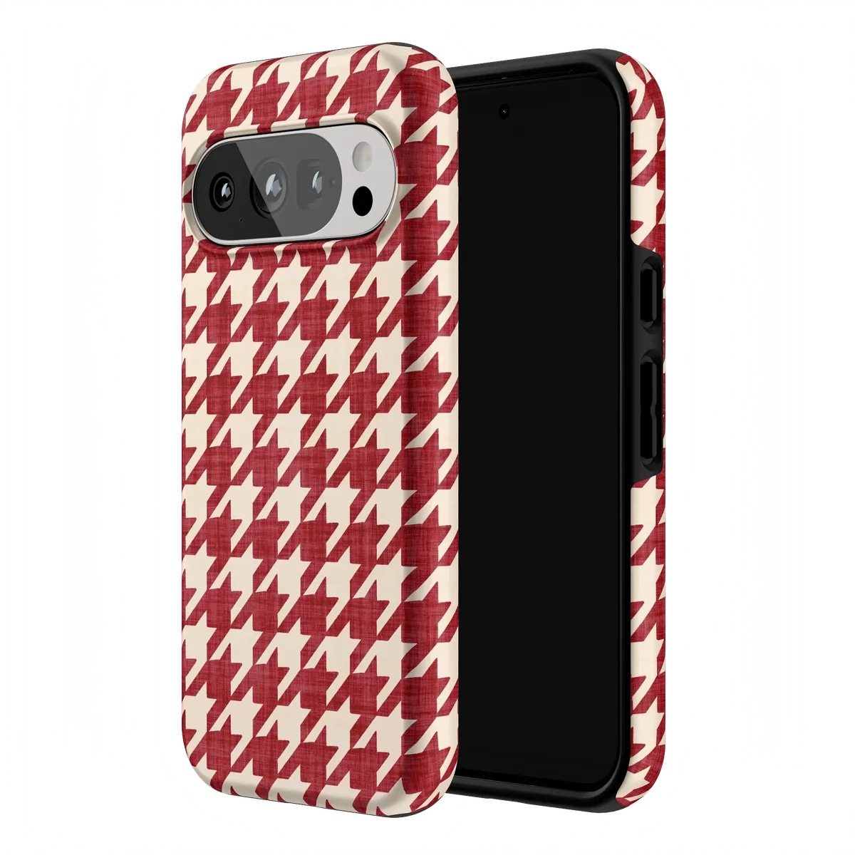 Scarlet Stitch | Red Houndstooth Case - Image 126