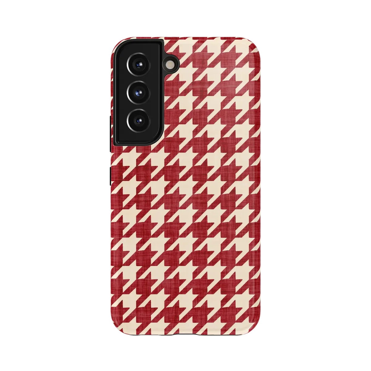 Scarlet Stitch | Red Houndstooth Case - Image 173