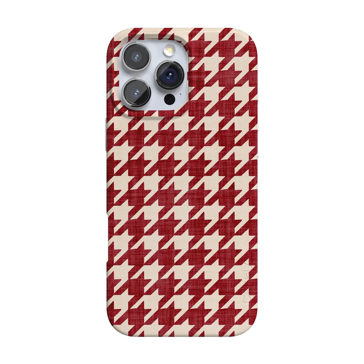 Scarlet Stitch | Red Houndstooth Case - Image 206