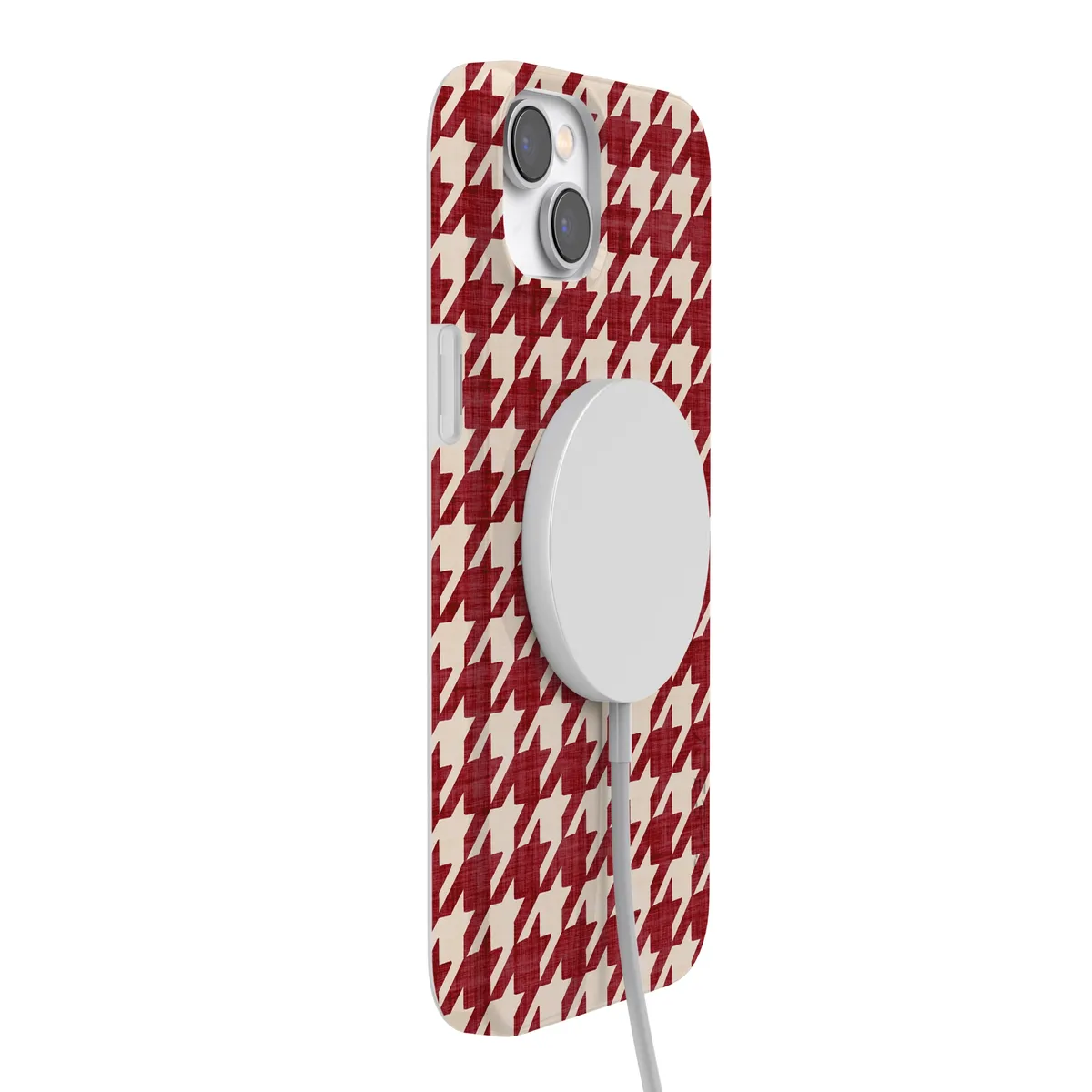 Scarlet Stitch | Red Houndstooth Case - Image 226