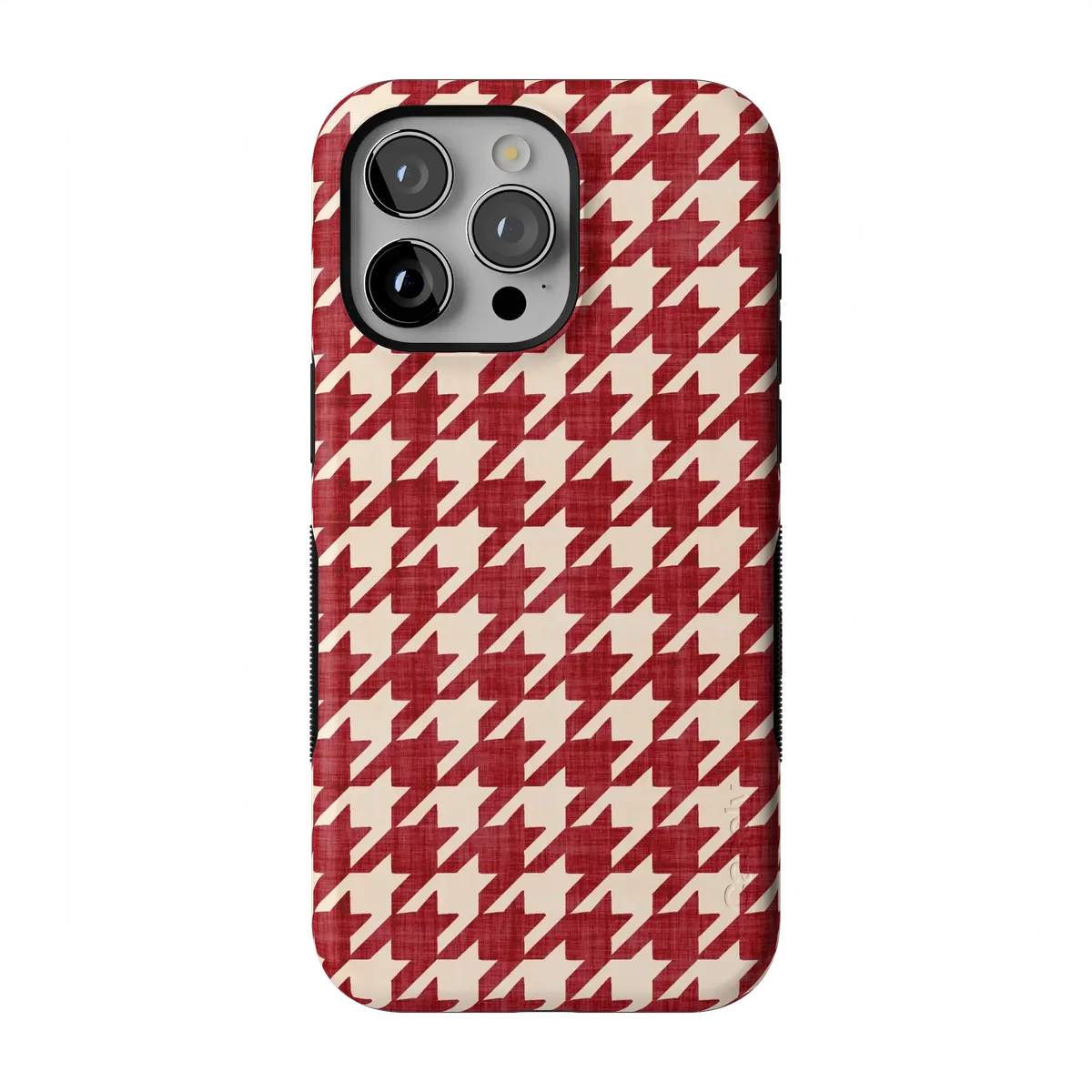 Scarlet Stitch | Red Houndstooth Case - Image 41