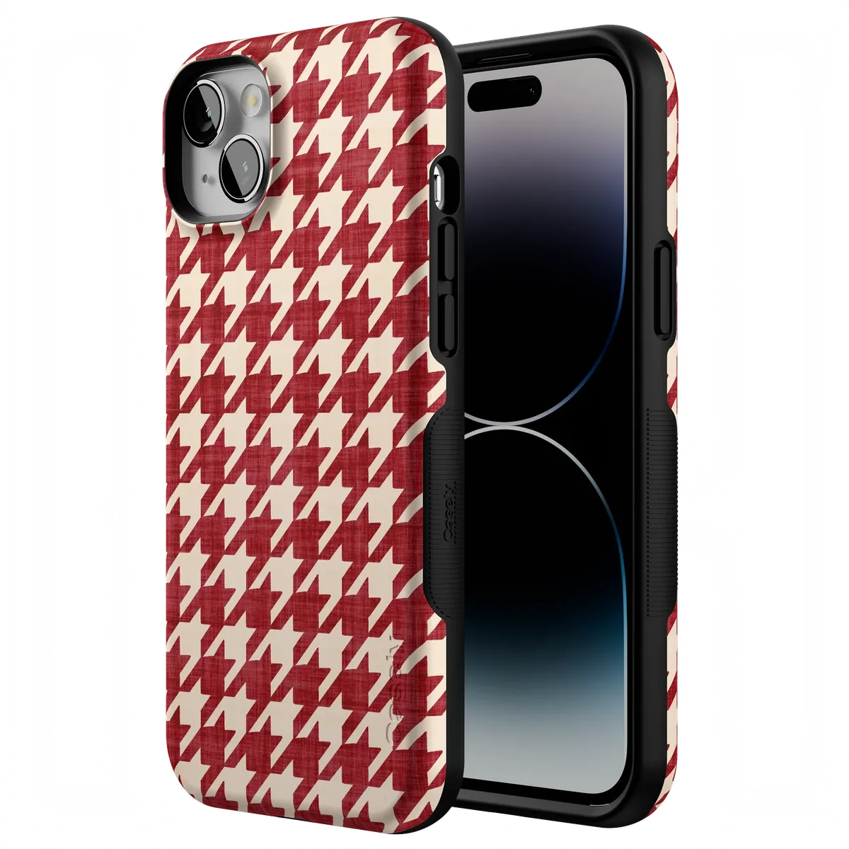 Scarlet Stitch | Red Houndstooth Case - Image 72