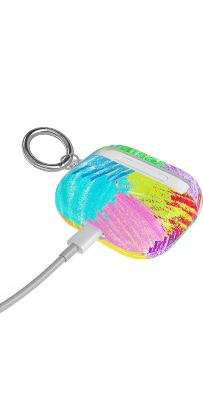 Scribble Me That | Crayola Rainbow Pencil AirPods Case - Image 5