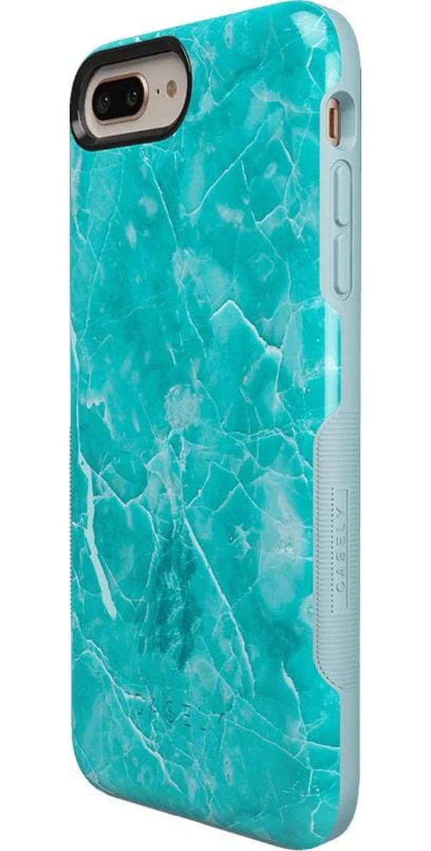 Lost at Sea | Teal Blue Seaglass Case - Image 37