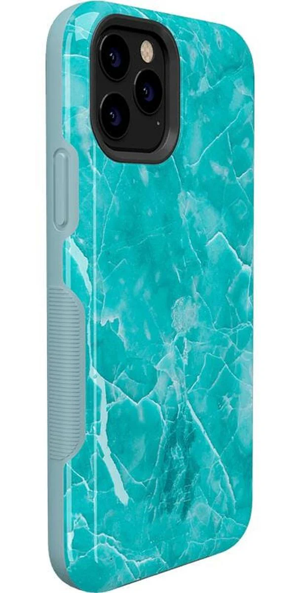 Lost at Sea | Teal Blue Seaglass Case - Image 43