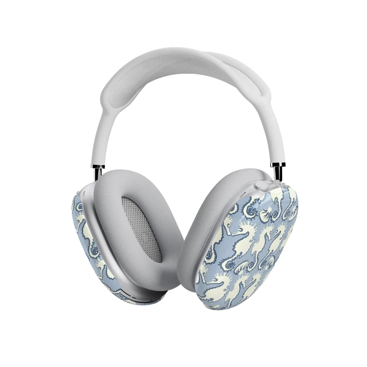 Seahorse Drift | Coastal Blues AirPods Max Case - Image 2