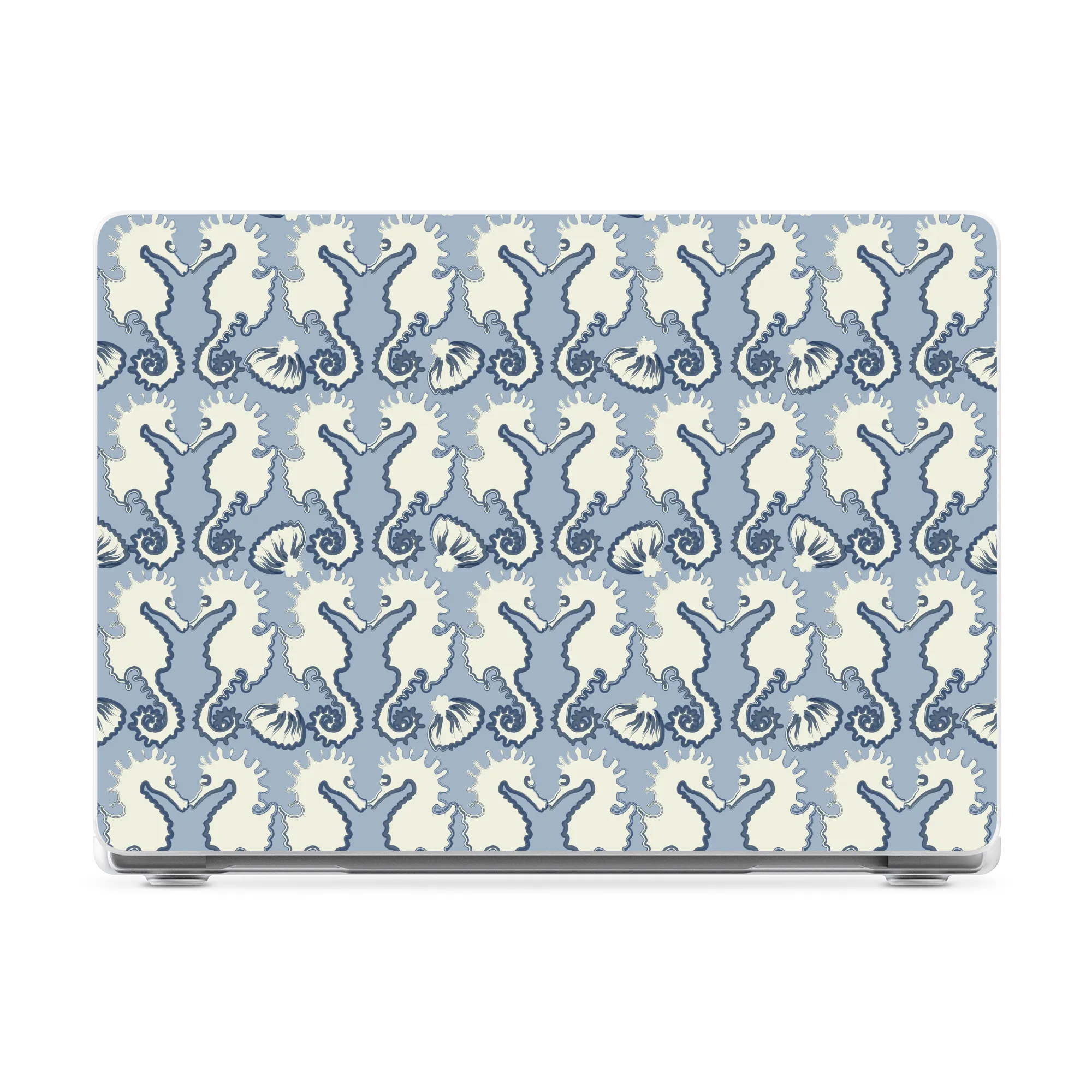 Seahorse Drift | Coastal Blues Laptop Shell - Image 13