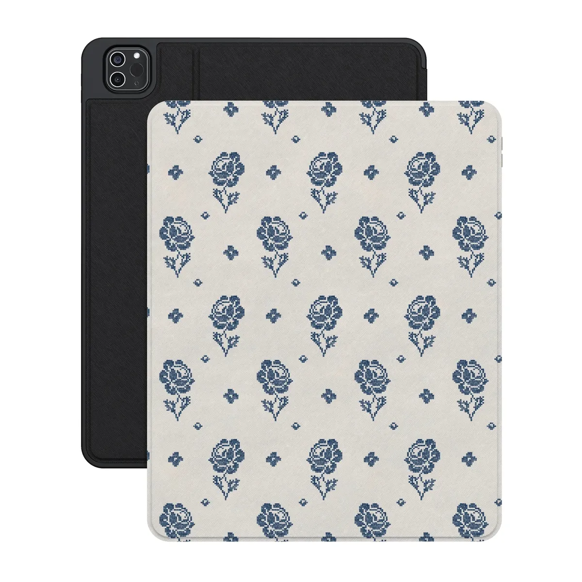 Seaside Stitch | Vintage Roses iPad Case - Image 17
