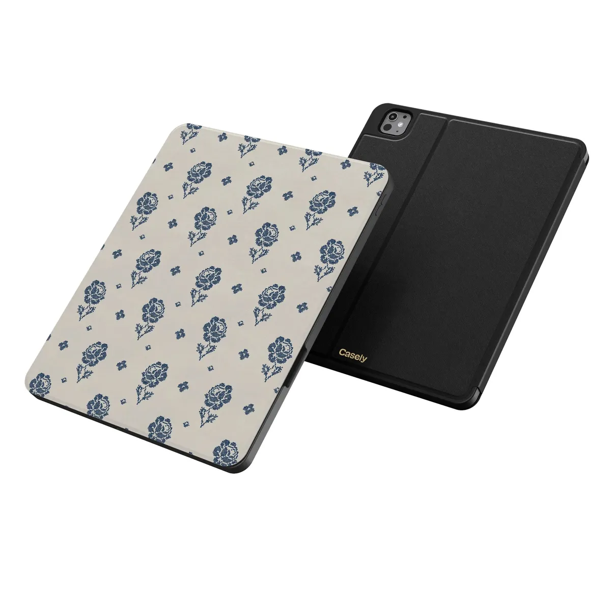 Seaside Stitch | Vintage Roses iPad Case - Image 2