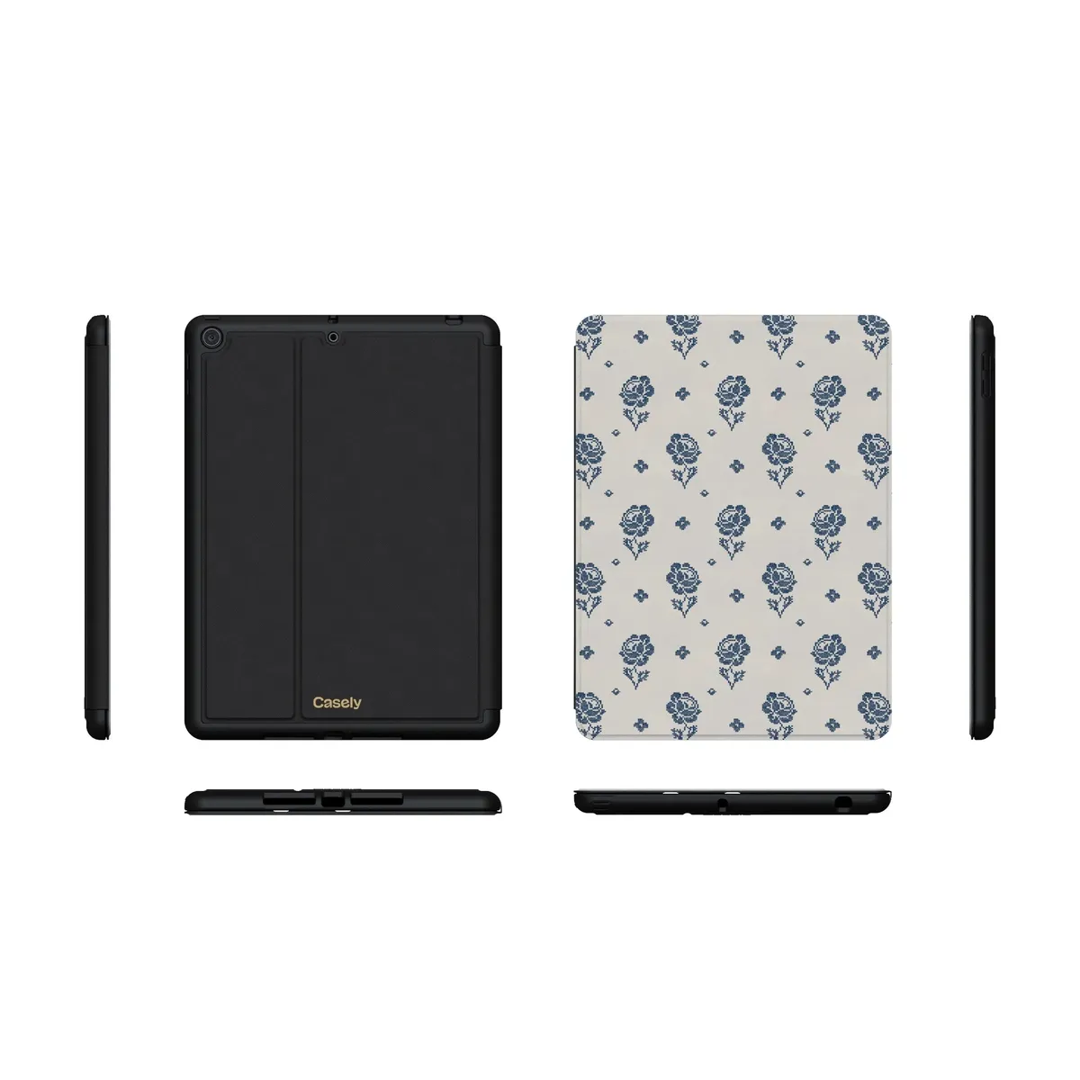 Seaside Stitch | Vintage Roses iPad Case - Image 37