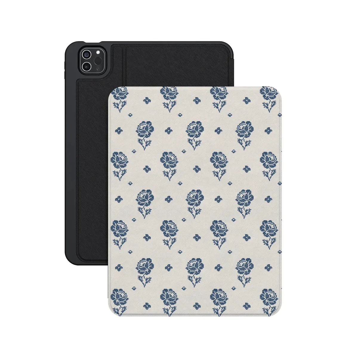 Seaside Stitch | Vintage Roses iPad Case - Image 9