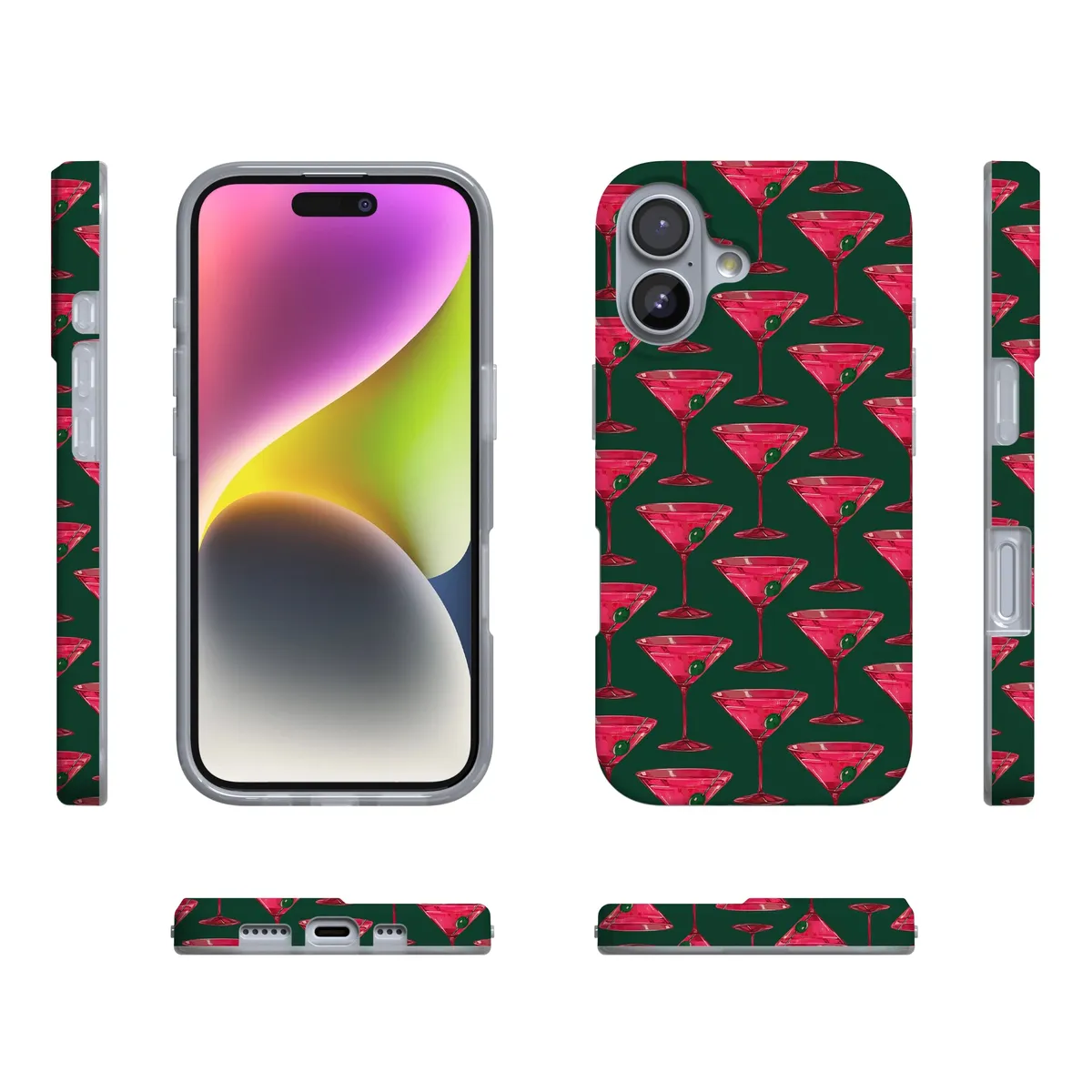 Shaken Not Stirred | Retro Martini Case - Image 205