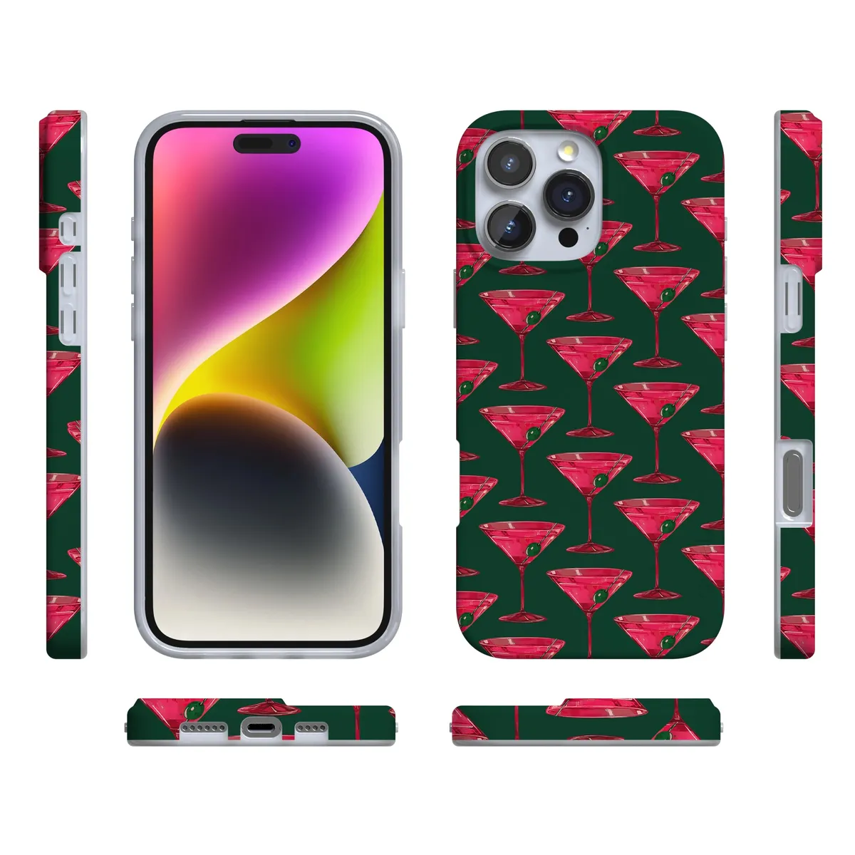 Shaken Not Stirred | Retro Martini Case - Image 210