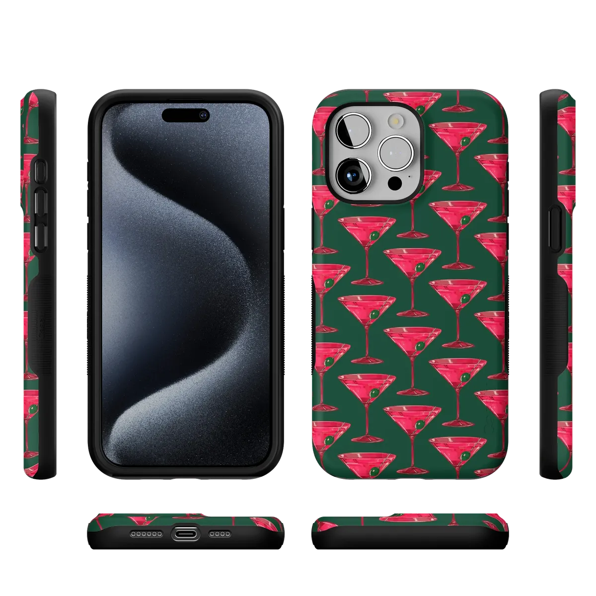 Shaken Not Stirred | Retro Martini Case - Image 48