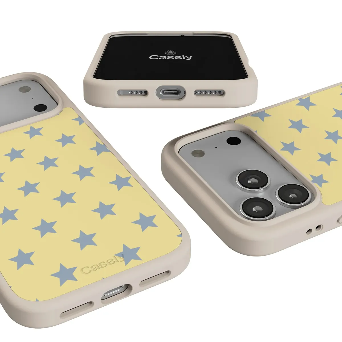 Shine Bright | Butter Yellow Stars Case - Image 171
