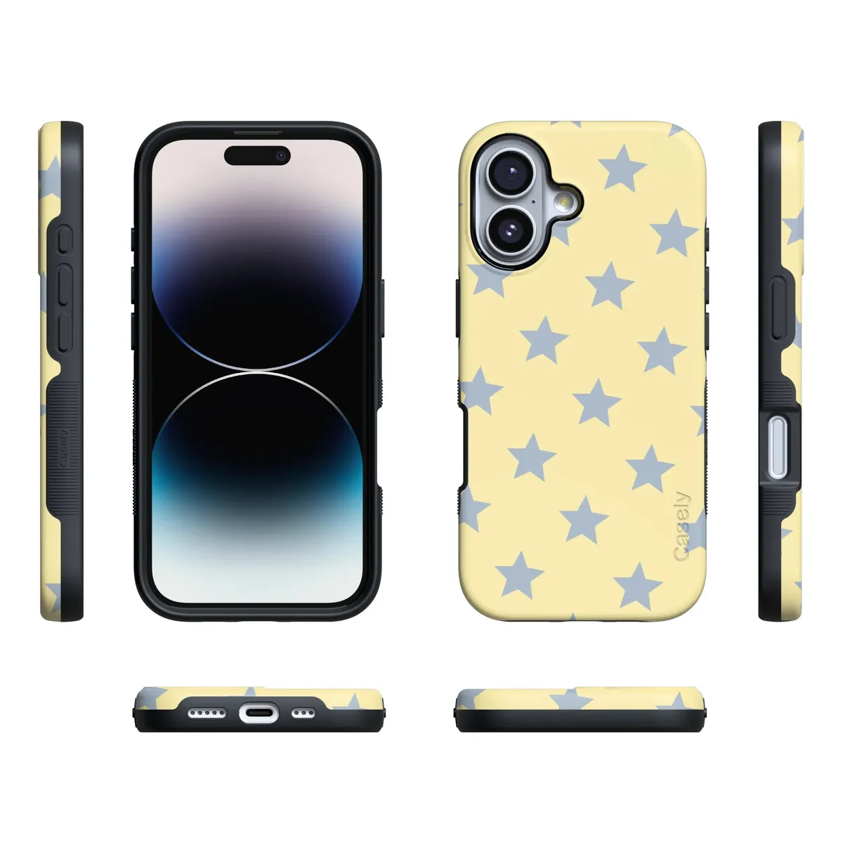 Shine Bright | Butter Yellow Stars Case - Image 25