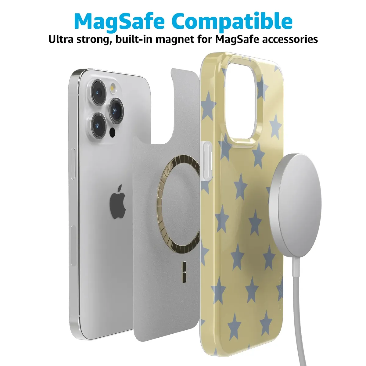 Shine Bright | Butter Yellow Stars Case - Image 99