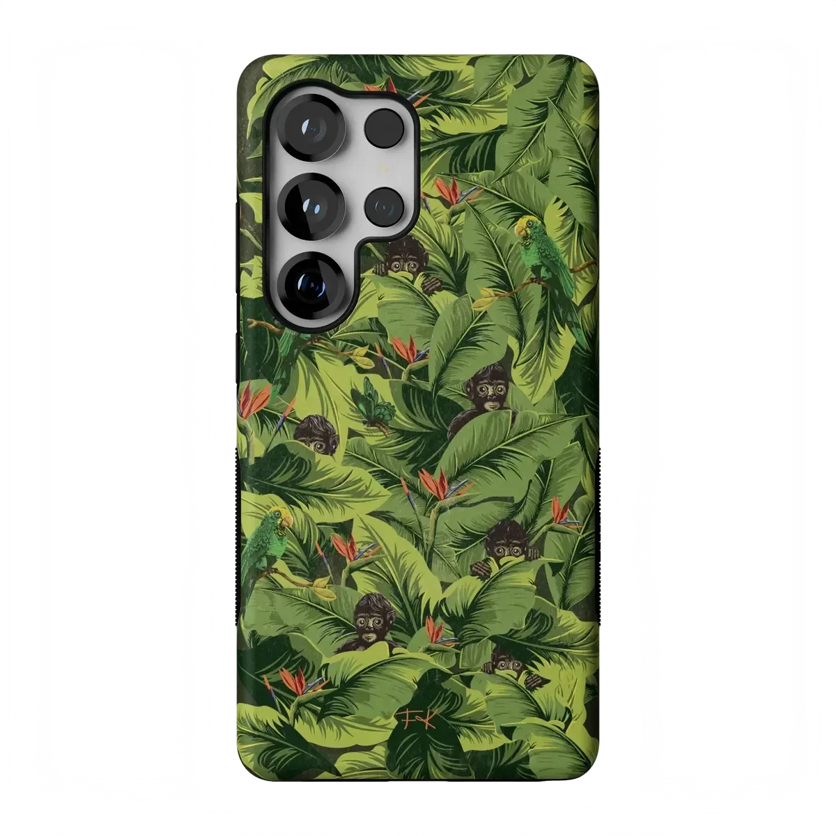 Sneaky Monkeys | Frida Kahlo Jungle Floral Case - Image 110