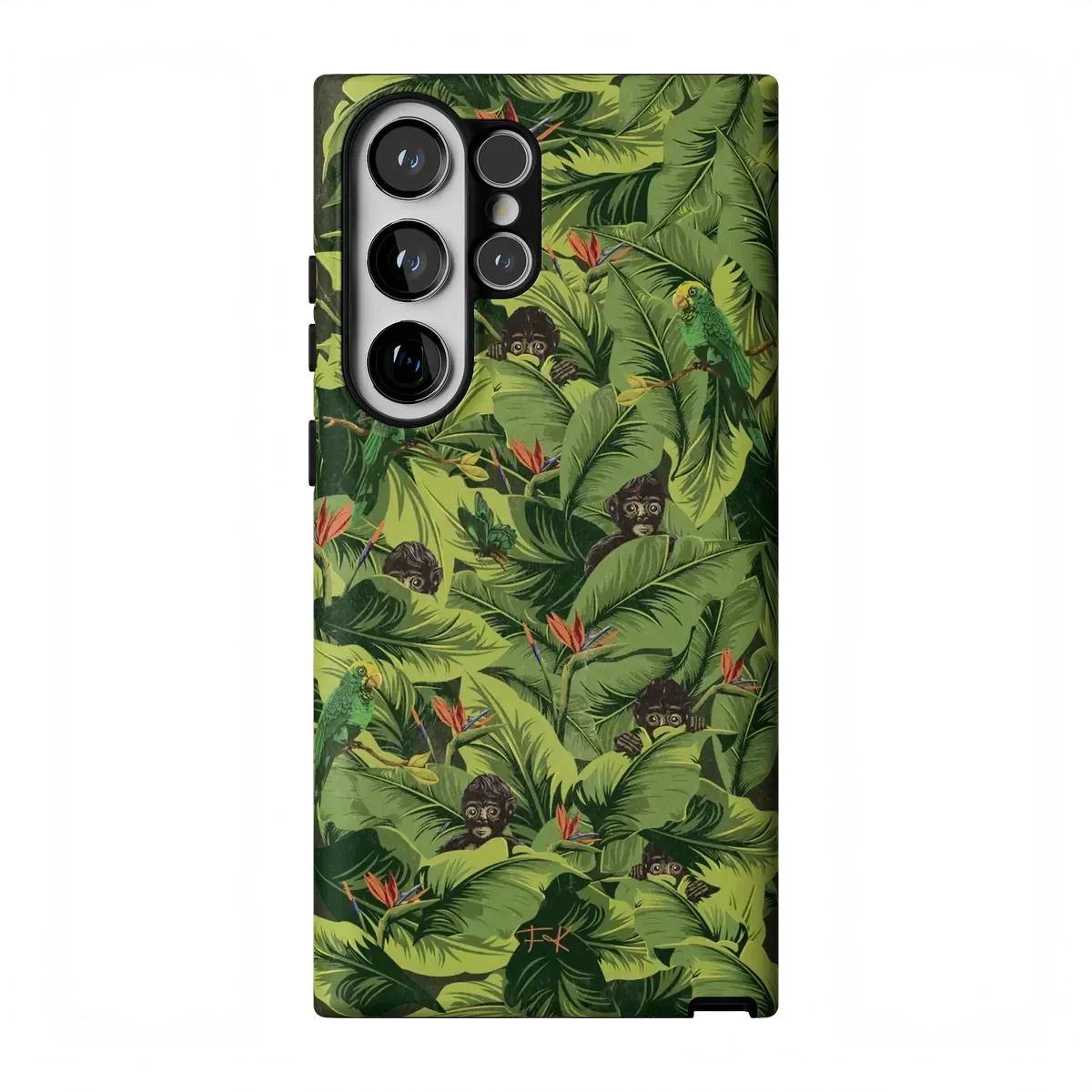 Sneaky Monkeys | Frida Kahlo Jungle Floral Case - Image 145