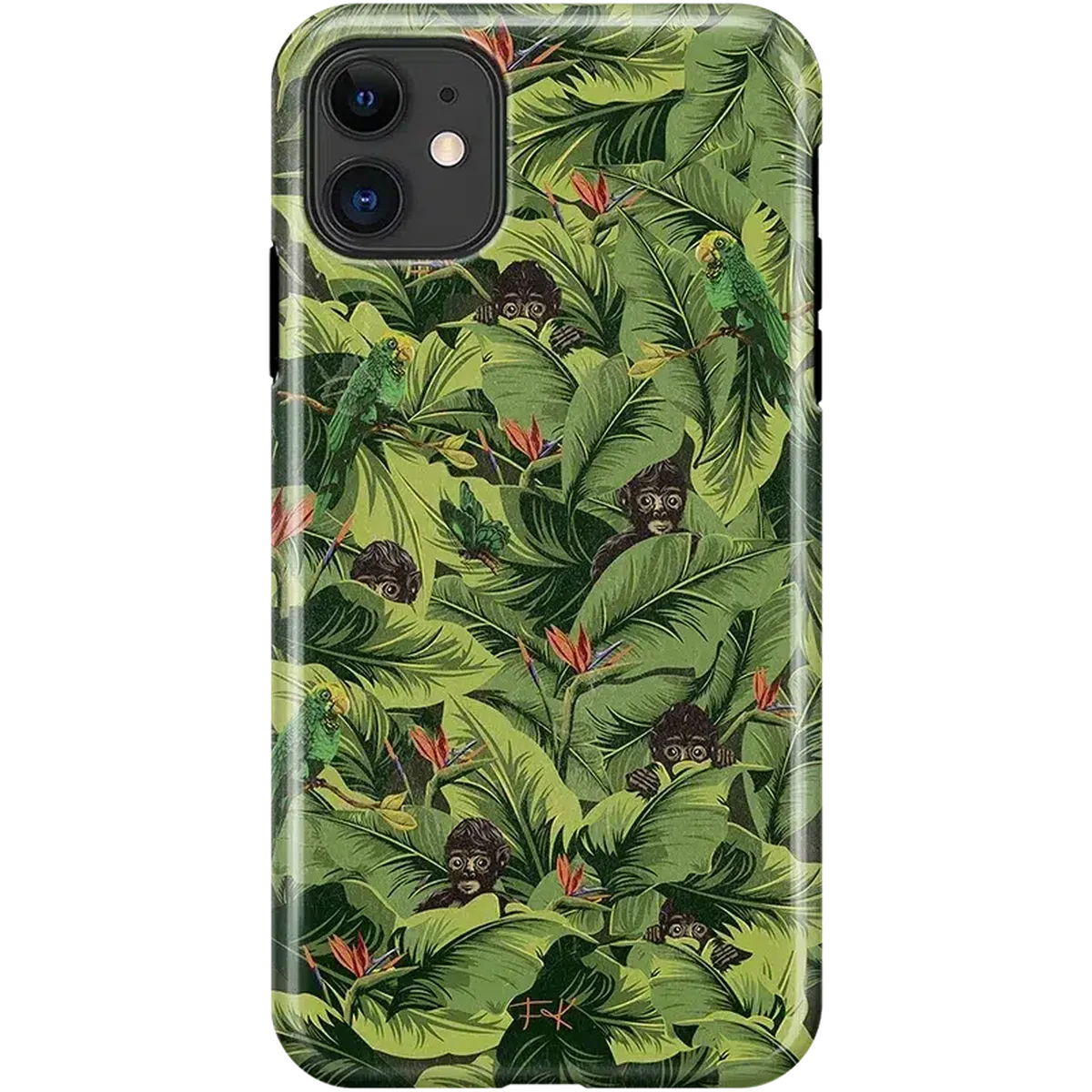 Sneaky Monkeys | Frida Kahlo Jungle Floral Case - Image 16