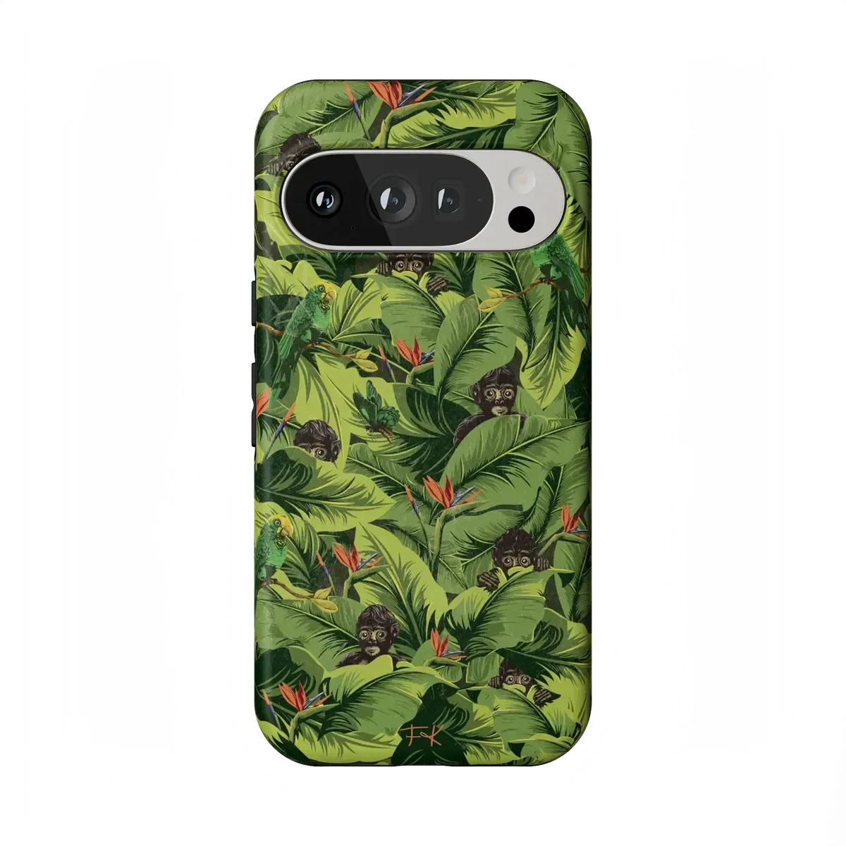 Sneaky Monkeys | Frida Kahlo Jungle Floral Case - Image 168