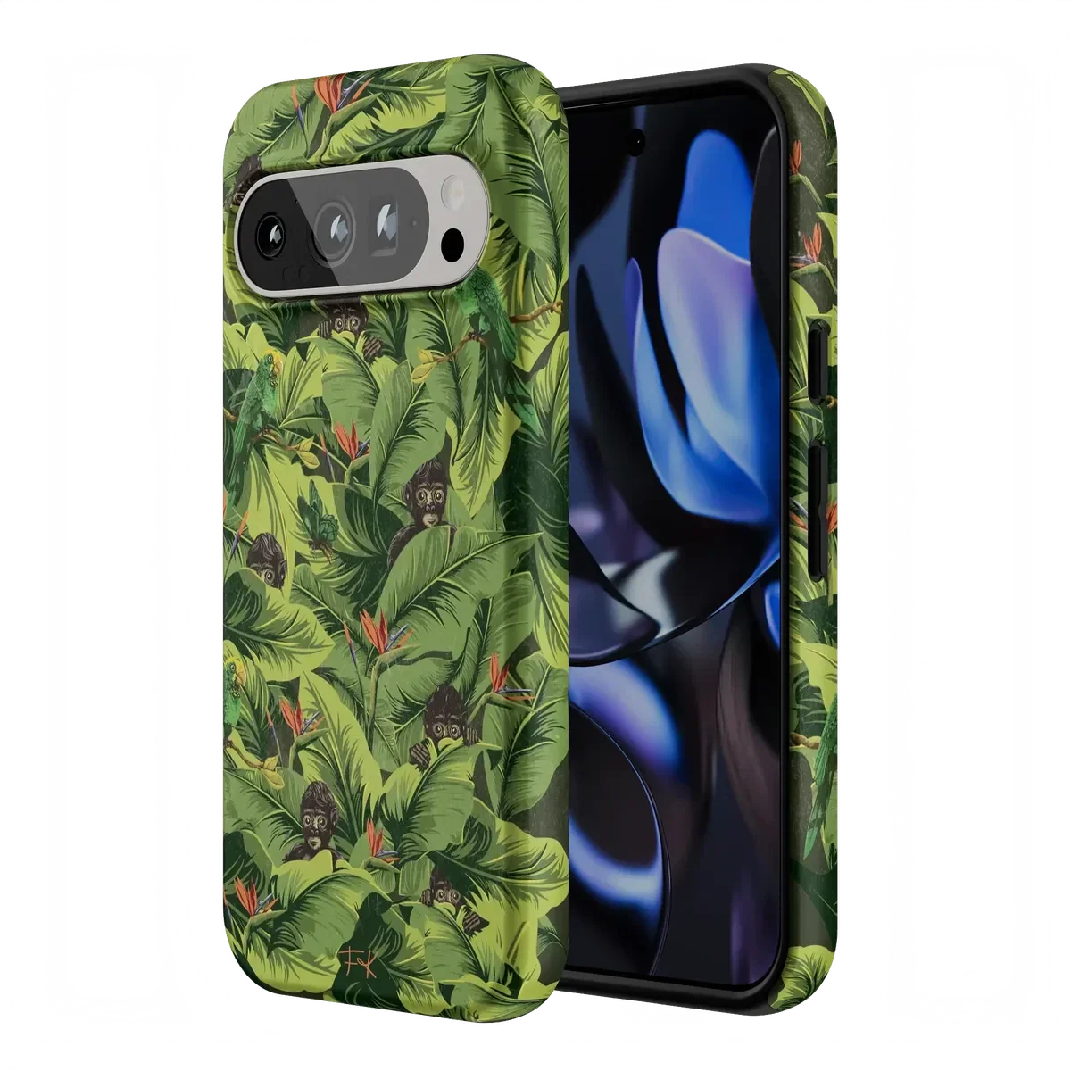 Sneaky Monkeys | Frida Kahlo Jungle Floral Case - Image 176