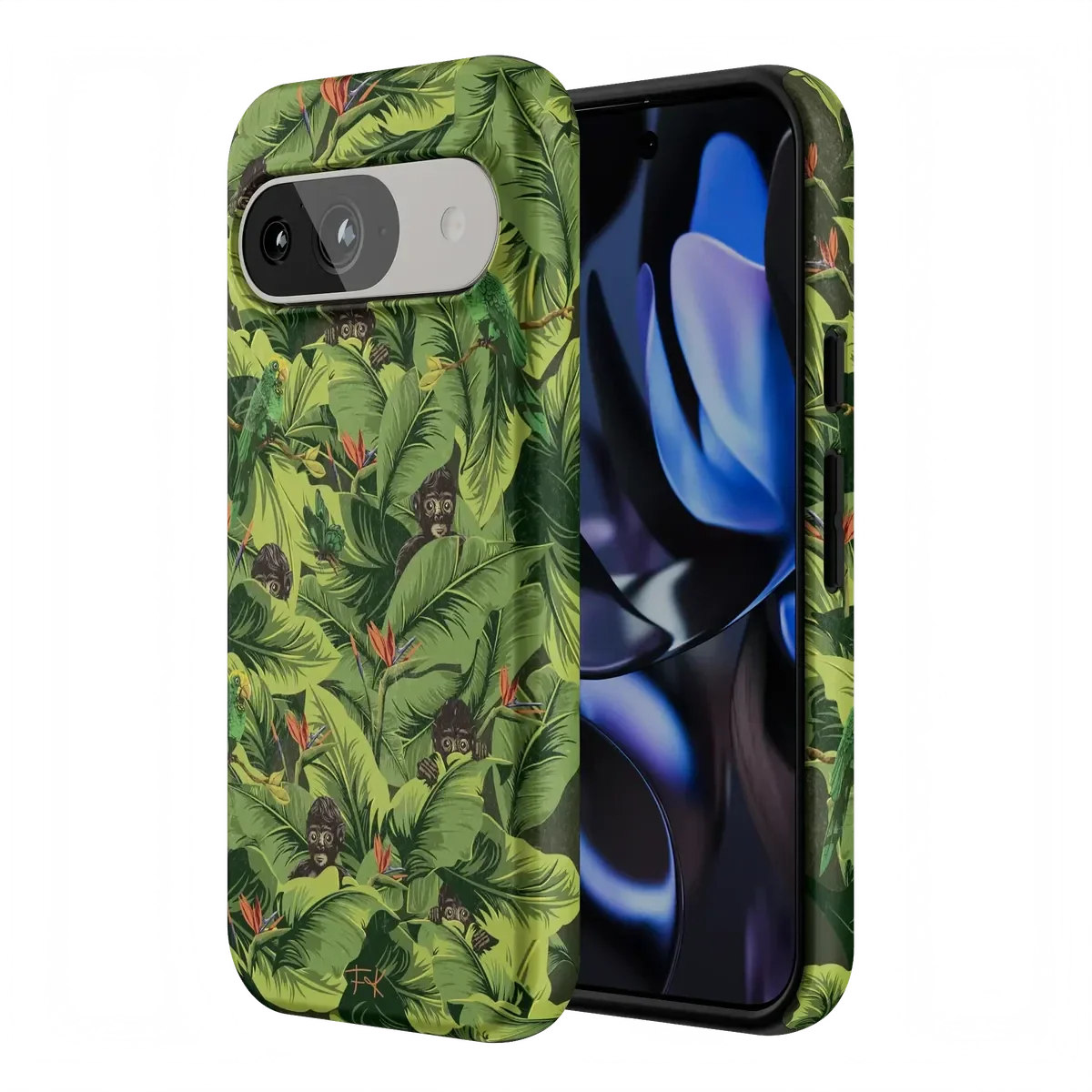 Sneaky Monkeys | Frida Kahlo Jungle Floral Case - Image 179