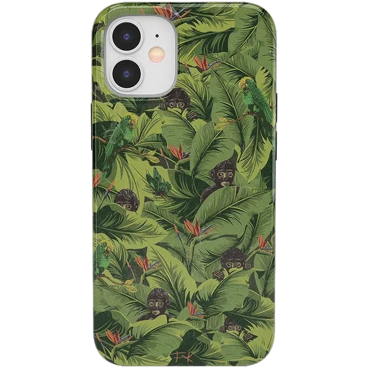 Sneaky Monkeys | Frida Kahlo Jungle Floral Case - Image 19