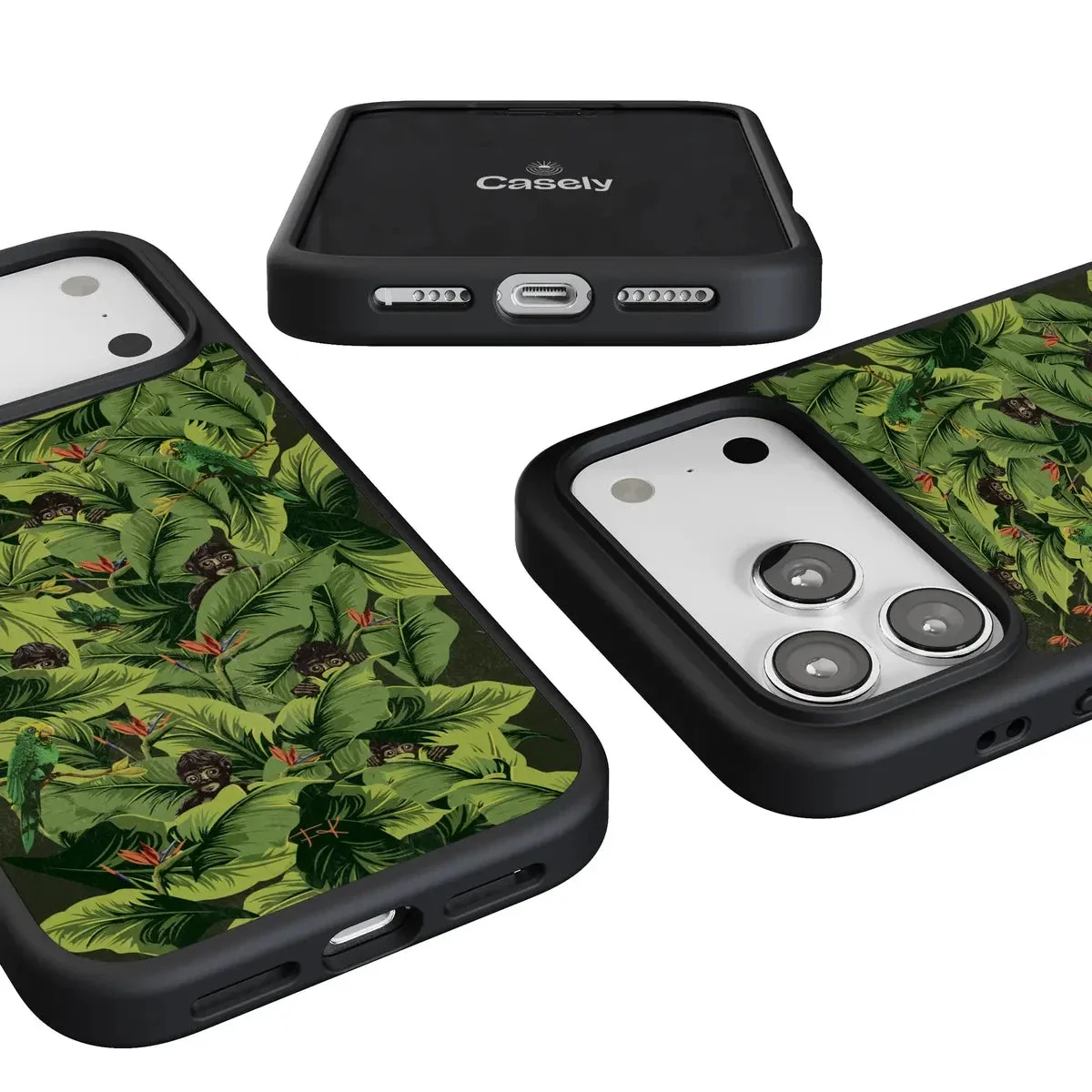 Sneaky Monkeys | Frida Kahlo Jungle Floral Case - Image 193