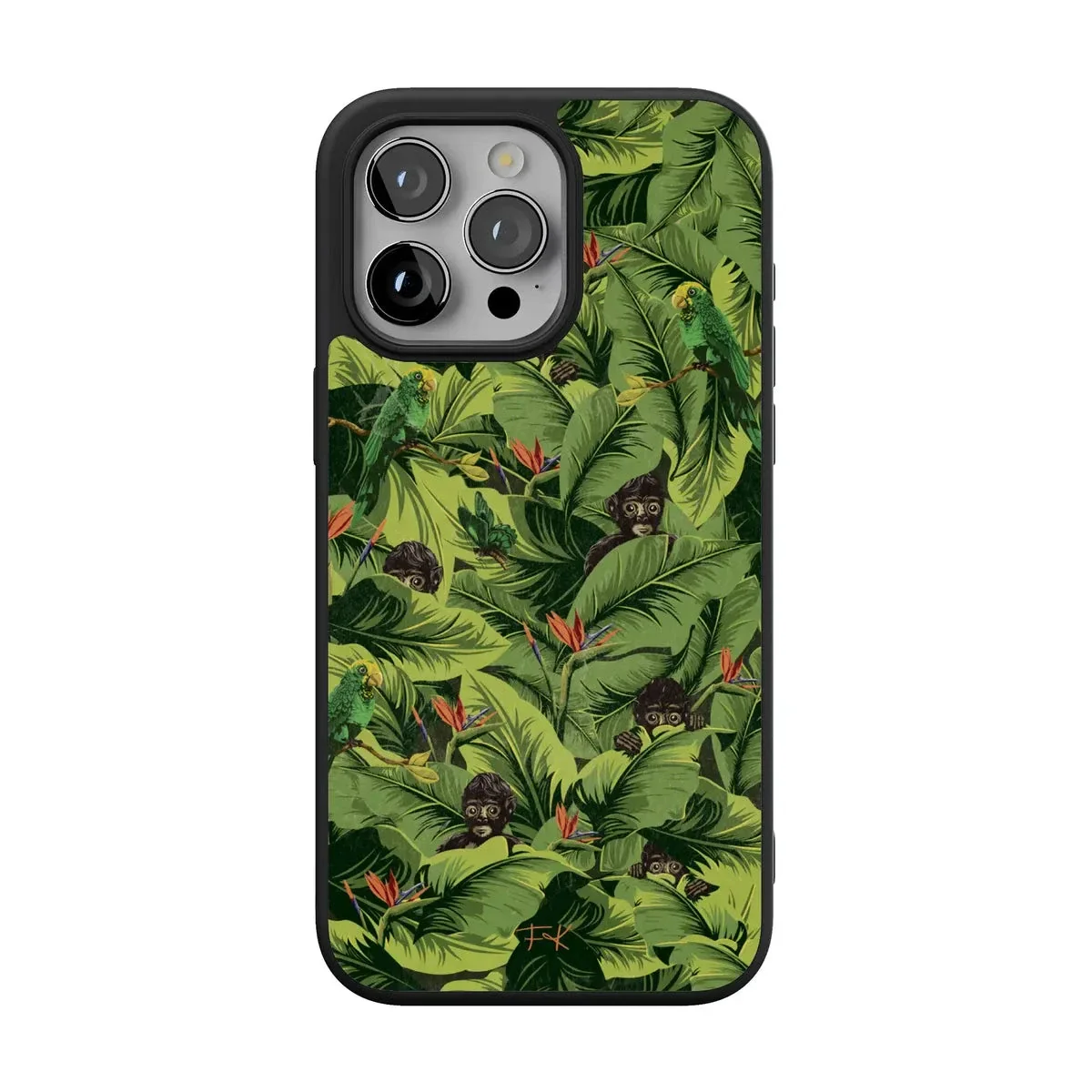 Sneaky Monkeys | Frida Kahlo Jungle Floral Case - Image 209
